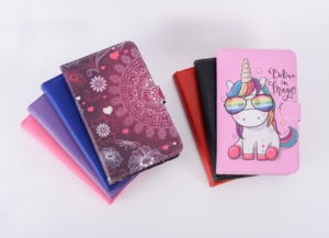 Cầu Vồng Kỳ Lân Siêu Mỏng 8-Inch Máy Tính Bảng Bảo Vệ Trường Hợp Với Da Và PU Có Dây Bàn Phím Bìa Cho Ipad - Product Image 5