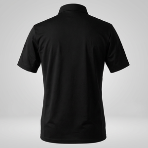 เสื้อโปโลผู้ชายไซส์ใหญ่ ผ้าโพลีเอสเตอร์ 100% แขนสั้น ผ้าถัก ปักลายตามสั่ง ชุดยูนิฟอร์มกอล์ฟ ชุดทำงาน ขายส่ง - Product Image 3