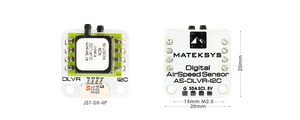 Ventes chaudes MATEKSYS MATEK Capteur de vitesse d'air numérique AS-DLVR-I2C 4~5.5V DC 5mA pour ArduPilot RC Multirotor Avion Pièces de bricolage - Product Image 3