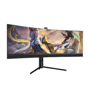 Moniteur de 49 pouces en gros HDR 400 <span class=keywords><strong>QLED</strong></span> SPK <span class=keywords><strong>4K</strong></span> 144Hz écran super large 1800R moniteur de jeu d'ordinateur incurvé - Product Image 1