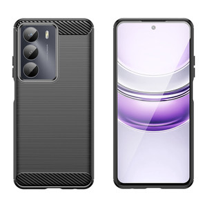 เคสโทรศัพท์ฝาหลัง TPU กันกระแทกคาร์บอนไฟเบอร์สำหรับ14X Realme - Product Image 3