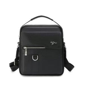 Borsa a tracolla in vera pelle di vacchetta da uomo principe canguro borsa a tracolla stile verticale alla moda per <span class=keywords><strong>Business</strong></span> <span class=keywords><strong>Messenger</strong></span> - Product Image 1