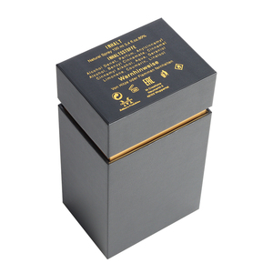 Tinh tế cứng bảng Nước hoa hiển thị hộp giấy mạ Vàng cạnh Thẻ vàng lông mi mỹ phẩm bao bì làm đẹp với in nổi - Product Image 6