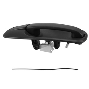 Poignée de porte arrière Renault Trafic noire gauche et droite compatible 8200283010 91168527 ensemble en plastique - Product Image 2