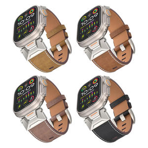 Lederband Pass Diamond <span class=keywords><strong>Tester</strong></span> 49 mm Moissan ite Smart Watch Gürtel für Apple Ultra 2 Redmi Lite Nautilus - Product Image 6