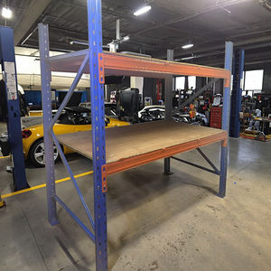 קל להתקין התקנה כבדה-חובה 4 קומות מחסן פלדה מדפים מתכוונן הערימה מתלה 5-שכבה קיבולת בורג - Product Image 6