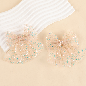 Lazos de Tul con Lentejuelas Hechos a Mano Gordon Ribbons, Lazos para el Cabello, Decoración para Cajas de Regalo, Accesorios para Empaque de Flores Navideñas - Product Image 3