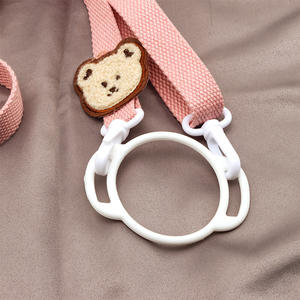 かわいいクマ刺繍入りウォーターボトルランヤード調整可能電話ストラップ & 耐久性のあるウォーターボトルキャリアストラップ - Product Image 5