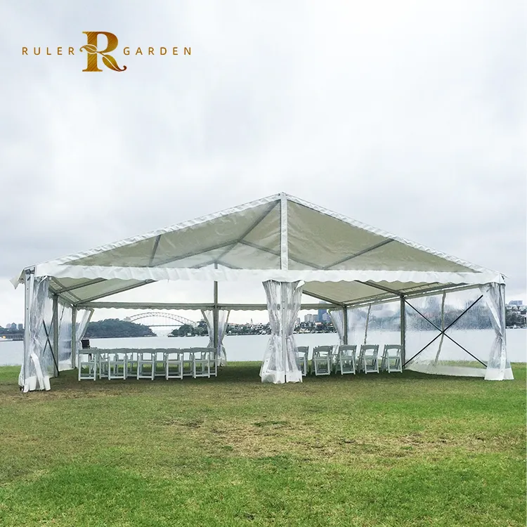 Outdoor stretch marquee ceremony winter big meeting glamping wedding party promotional events trade show tent