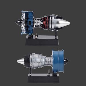 Настольная декорация: Сборная модель двигателя гражданского самолета из металлического сплава, вращающаяся, новинка - Product Image 3