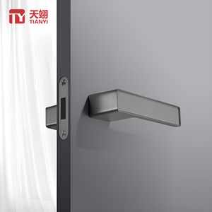 Cerradura Moderna y Silenciosa para Puerta de Madera, de Aleación de Zinc Ecológica, Color Negro, con Llave, para Muebles de Dormitorio y Hoteles - Product Image 5