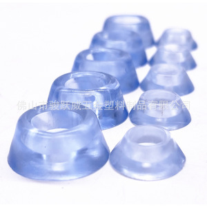 Transparent Rubber Leg Protection <b>Pad</b> 18mm Diameter 7mm Height Non Slip Anti <b>Scratch</b> Furniture Foot Cushion - Product Image 2