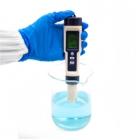 Testeur de sol numérique portable pH-mètre, capteur pH-mètre WiFi, pH-mètre EC TDS, stylo de poche et kit de test de l'eau pour les étangs à crevettes