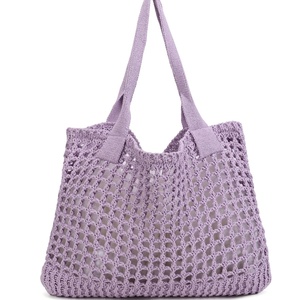 Bolso Bandolera Versátil Tejido - Impermeable con Bordado de Color Sólido - Compacto y Elegante para Comodidad con Manos Libres en Salidas y Recados - Product Image 5
