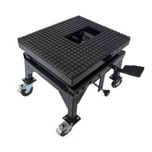 Facile à utiliser Outils d'entretien de voiture à pont large réglable et robuste Ascenseur de support central de moto hydraulique pliable - Product Image 5