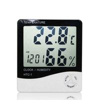 HTC-1 Digital Display Termometer Elektronik Hygrometer Portabel Thermohygrometer dengan Harga Murah
