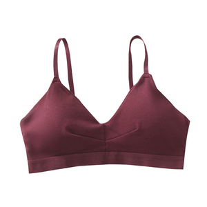 Reggiseni da donna in <span class=keywords><strong>cotone</strong></span> Wildness, comodi e traspiranti, senza <span class=keywords><strong>ferretto</strong></span>, per adolescenti - Product Image 1
