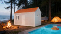 Skyacross Nouvelle Conception Structure en Acier Préfabriquée de Haute Qualité Cabane Durable Imperméable Rapide Moderne Luxe Conteneur Indépendant