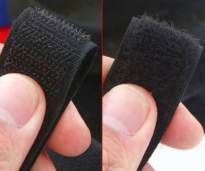 Bande auto-agrippante 100 % nylon facile à utiliser, à coudre, pour fixation de canapé, couture de vêtements, bricolage, vente en gros pour fabricants - Product Image 2