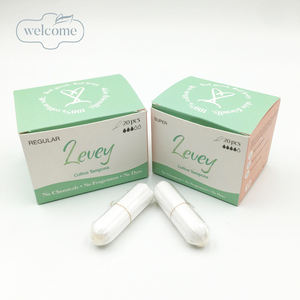 Échantillons gratuits de tampons en coton biologique Produits <span class=keywords><strong>Applicateur</strong></span> Soins personnels Produits d'hygiène féminine - Product Image 4