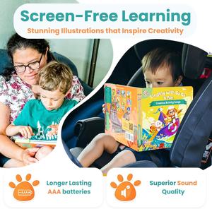 Activité créative comptines comptines comptines livres livre de son 10 chansons livres parlants pour les tout-petits 1-3 - Product Image 6