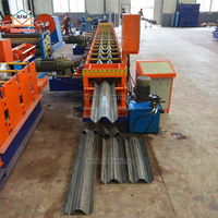 Máquina perfiladora de rollos para barreras de seguridad vial tipo W de Hebei Liming, línea de fabricación de barreras para carreteras