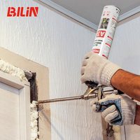 Espuma de Poliuretano en Aerosol de un Componente, Adhesivo de Poliuretano para Relleno de Ventanas de UPVC y Aluminio, y Uso en Construcción, Venta al Por Mayor