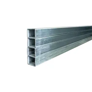 Section Mild Carbon Structural Erw Rectangular Steel Pipe Pre Hollow Section Iron Price Per Ton Galvanized Square Tube