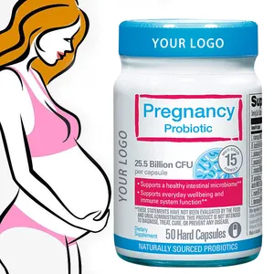 OEM Hot Selling Pregnancy Probiotic Capsules Support Digestive Immune And Vaginal Health Prenatal Supplement for Mom and Baby