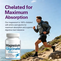 Kapsul Magnesium Glisinat untuk Tidur Sehat dan Pemulihan Otot, Kapsul Magnesium, Kapsul Magnesium L-Threonine, Suplemen Tidur
