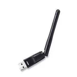 150Mbps USB WLAN Kartu Jaringan USB2.0 Adpater MT7601 RTL8188 RT5370 WIFI Dongle untuk Komputer Tv Box