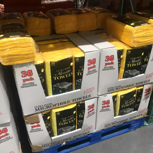 कस्टम कई रंग 80% पॉलिएस्टर 20% पॉलियामाइड वार्प बुनाई 40*40 सेमी पकवान तौलिया माइक्रोफाइबर राग सफाई कपड़े - Product Image 1