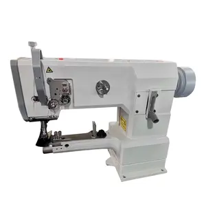 QK-T335 Factory Direct Drive Compound Feed Cylinder Sewing Leather Cotton Fabrics Canvas Lockstitch Sewing Machine