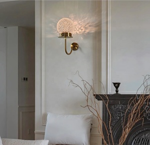 Mới sang trọng pha lê bóng không dây đèn tường với từ xa Dimmable cho tường sconces Pin hoạt động RGB tường ánh sáng - Product Image 4