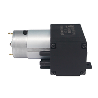 10L/M dc 12V électrique mini brosse diaphragme compresseur d'air pompe