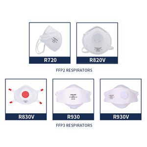 EN14683 CE Anti Particules Respirateurs Pliable Masken 3 Masques Anti Poussiere Basique EN149 FFP22 <span class=keywords><strong>Masque</strong></span> Visage - Product Image 6