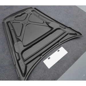 OUER 2004-2008 Black Bolt-On Carbon Fiber <b>Engine</b> <b>Hood</b> New Includes Mounting Hardware for 718 987 1 Year Warranty - Product Image 5