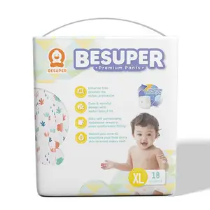 Besuper工場製造使い捨てプルアップパンツ幼児用おむつすべての年齢向け