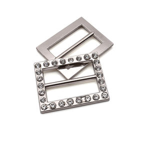 Decoraciones DE BODA Invitaciones de diamantes Hebilla de diamantes de imitación <span class=keywords><strong>para</strong></span> cinta deslizante de cristal - Product Image 5