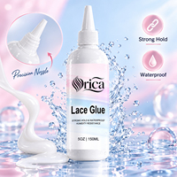 Colle pour perruque en dentelle ultra-résistante 150 ml, marque privée, non toxique pour les cheveux, colle pour perruque imperméable, résistante à la transpiration, longue durée