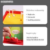Jouets de sport interactifs pour la maison en gros : Meilleurs jeux de golf de table miniatures pour enfants