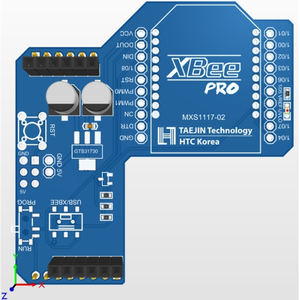 Module de blindage sans fil Bluetooth Arduino XBee, adaptateur Bee Socket ZigBee, carte d'extension série 5V MXS1117-02 pour Uno Mega - Product Image 2