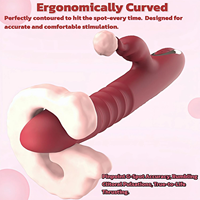 Vibrateur G-Spot et suceur clitoridien 2-en-1 JT, Dildo Lapin vibrant avec fonction de succion, Stimulation clitoridienne, 16 modes combinés