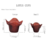1000 PCS CASE COUNT BROWN GRAISSE PAPIER LOTUS CUISSON/CAKE CUP/Base 2 "(50mm)