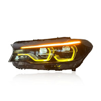 Pièces automobiles SJC pour BMW Série 5 G30 G38 Phare à LED 2018-2020 Style OE Phare à LED tricolore DRL Phare avant