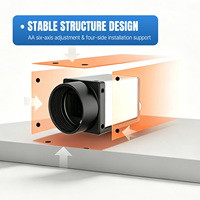 Caméra industrielle Gigabit Ethernet à monture C de taille compacte pour l'automatisation de l'inspection des défauts