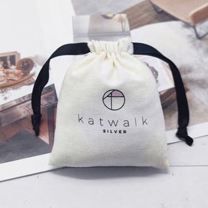 Beige Cotton Linen <b>Drawstring</b> <b>Pouch</b> Small Linen Packaging Bag Soft Cotton Linen Jewelry <b>Pouch</b> - Product Image 1