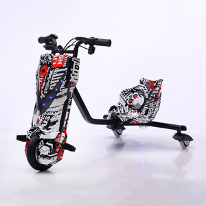 Kart à roues drift pour enfants EN71 moins cher, tricycle OEM pour adultes, trottinette 3 roues 36V, voiture de drift avec lumière colorée pour enfants - Product Image 3