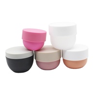 Haute qualité 100 ml 150 ml 200 ml 250 ml crème cosmétique PP pot visage main cheveux soins de la peau avec couvercle