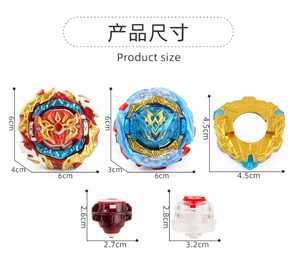 Juego de Trompos Giratorios para Niños, Material ABS, Mini Trompo con Sonido, Lanzador de Doble Cuerda, en Caja, Juguete para Niños - Product Image 4